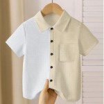 The Shade Boy's Casual Regular Fit Cotton Shirt