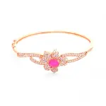 Rose Gold Plated Cubic Zircon Bracelet