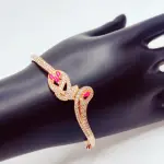 Rose Gold Plated Cubic Zircon Bracelet