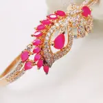 Rose Gold Plated Cubic Zircon Bracelet