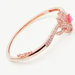 Rose Gold Plated Cubic Zircon Bracelet