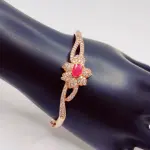 Rose Gold Plated Cubic Zircon Bracelet