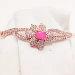 Rose Gold Plated Cubic Zircon Bracelet