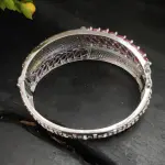 Sonamone Cubic Zircon Studded Kada Bracelet