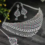 Sonamone Cubic Zircon Bridal Choker