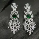 Silver Tone High Quality Zircon Necklace Set