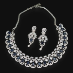 American Diamond Necklace Set