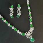 American Diamond Necklace Set