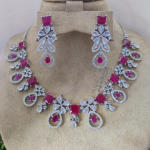 American Diamond Necklace Set
