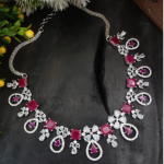 American Diamond Necklace Set