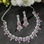 American Diamond Necklace Set