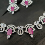 American Diamond Necklace Set