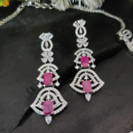 American Diamond Necklace Set
