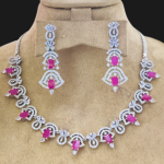 American Diamond Necklace Set