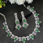 American Diamond Necklace Set