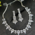 American Diamond Necklace Set