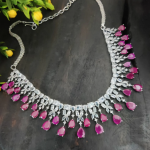 American Diamond Necklace Set