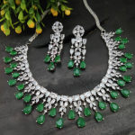 American Diamond Necklace Set