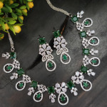 American Diamond Necklace Set