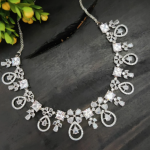 American Diamond Necklace Set