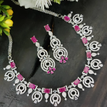 American Diamond Necklace Set