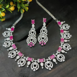 American Diamond Necklace Set