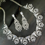 American Diamond Necklace Set