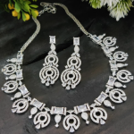 American Diamond Necklace Set