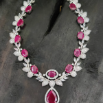 American Diamond Necklace Set