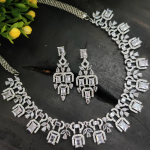 American Diamond Necklace Set