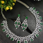 American Diamond Necklace Set