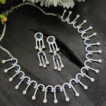 American Diamond Necklace Set