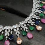 American Diamond Necklace Set