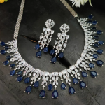 American Diamond Necklace Set