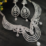 American Diamond Necklace Set
