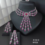 Cubic zircon Chokers Necklace