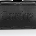 Catchy Black Quilted Sling Bag Trendy shoulder sling bag with Chain Strap