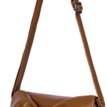 Catchy Brown Women Sling Bag Elegant Brown Bow Handbag – Stylish PU Leather Shoulder Bag for Women