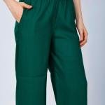 Sufiana Dark Green Palazzo for Women