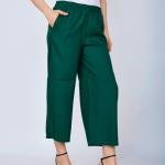 Sufiana Dark Green Palazzo for Women