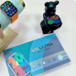 AVR W9 Smart Watch with Digital Display, Sport Band, Colorful Interface (Black Dial) Smartwatch