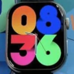 AVR W9 Smart Watch with Digital Display, Sport Band, Colorful Interface (Black Dial) Smartwatch