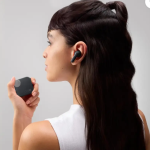 Heyuva Copy No-thing Wireless Earbuds, 5 Hours Battery Life, Spatial Audio (Black) Bluetooth without Mic