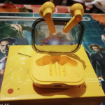 Heyuva No _thing Copy C M F 2025 High Bass Sound Earbuds with Transparent Case (Yellow) Bluetooth without Mic