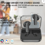 wipix Buds Air 7 with 52dB ANC, 13mm Driver, 40hrs Playback,IP55 & 45ms Low Latency Bluetooth