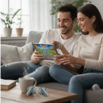 JAZX Buds Air 7 with 52dB ANC, 12.2mm Driver, 52Hrs Playback, IP55 & 45ms Low Latency Bluetooth