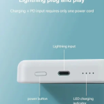 MI-STS 10000 MAH And 500 MAH 20 W With Mag Safe Ultra Slim Pocket Size Power Bank  (QI Magnetic Wireless)