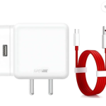 Pandaco 65 W Super VOOC 6 A Wall Charger for Mobile with Detachable Cable  (White, Red, Cable Included)