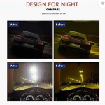 Night Vision, UV Protection, Toughened Glass Lens Wrap-around, Round Sunglasses ( Pack of 2 +Day or Night)