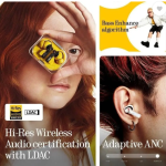 SOBEYS Ear (a) 2025 CM Buds ,PRO 2 Hi-Res audio in-Ear calling Bluetooth